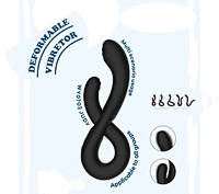 WY0702 Judy- the popular snake vibrator-adult toy supplier